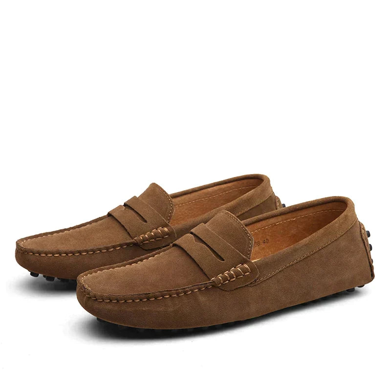 Wilfried - Italienische Wildleder-Loafer