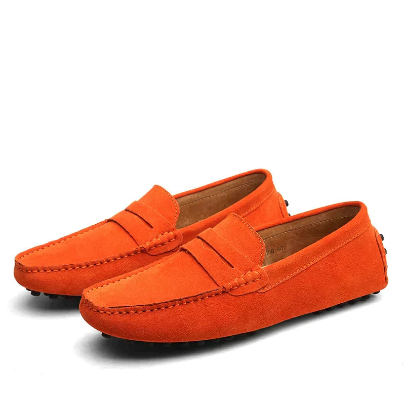 Wilfried - Italienische Wildleder-Loafer