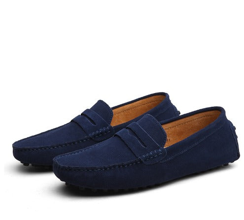 Wilfried - Italienische Wildleder-Loafer